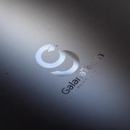 Logo Buchstabe G Orange