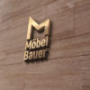 Logo Buchstabe M Moebel Tischler