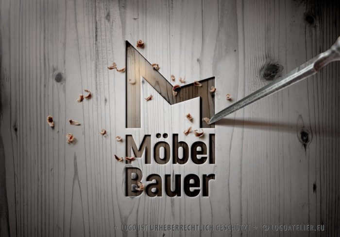 Logo Buchstabe M Moebel Tischler