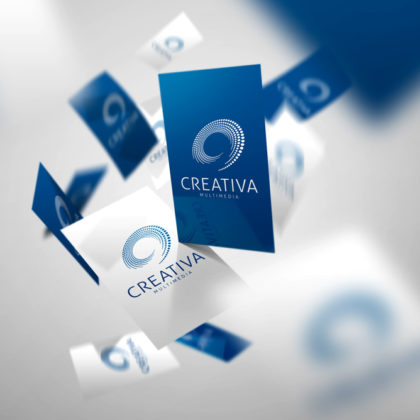 Logo Gemeinsam Kreis Punkte Dynamisch Bewegung Sterne Fertiges Logo kaufen LogoShop LogoAtelier.eu
