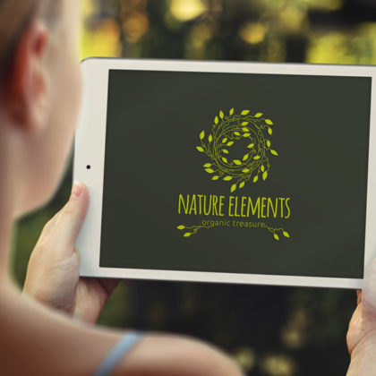 FirmenLogo Natur Elemente Nest