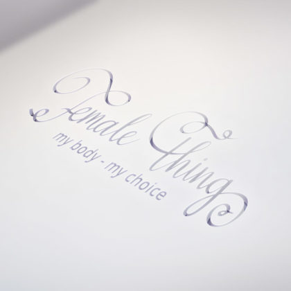 Firmenlogo kaufen Weibliche Schrift Logo Weiblichkeit Frau