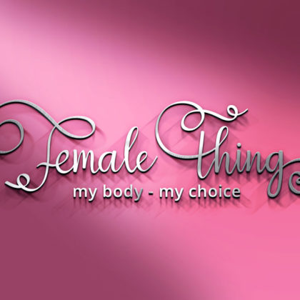 Firmenlogo kaufen Weibliche Schrift Logo Weiblichkeit Frau