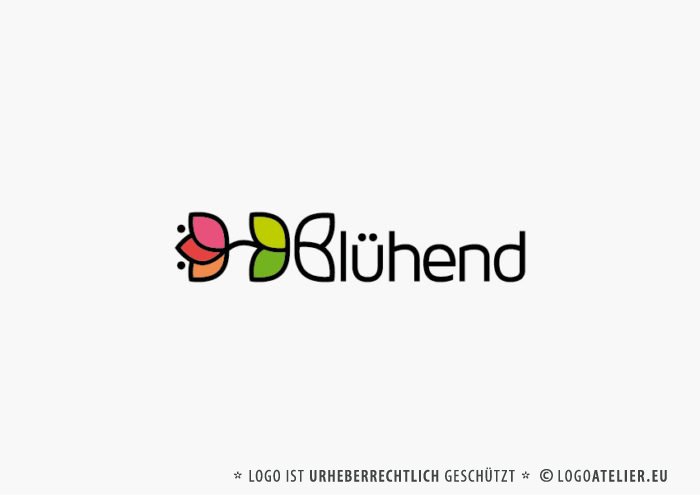 Logo Aufstrebend Wachsen Gedeihen Logo kaufen