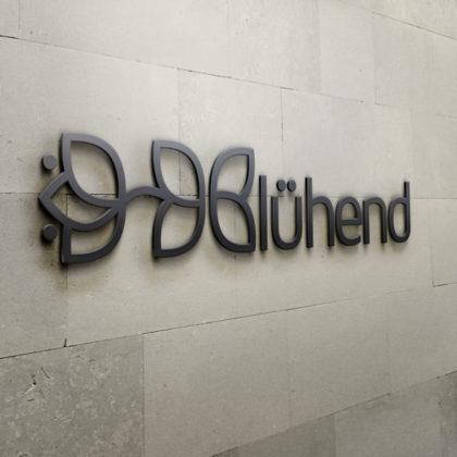 Logo Aufstrebend Wachsen Gedeihen Logo kaufen