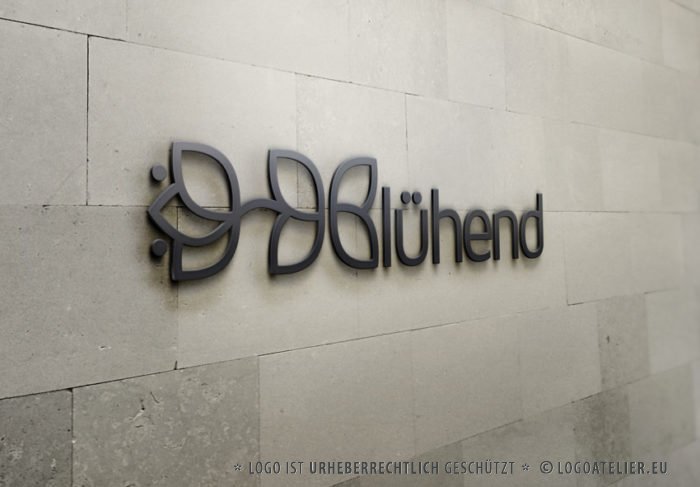 Logo Aufstrebend Wachsen Gedeihen Logo kaufen