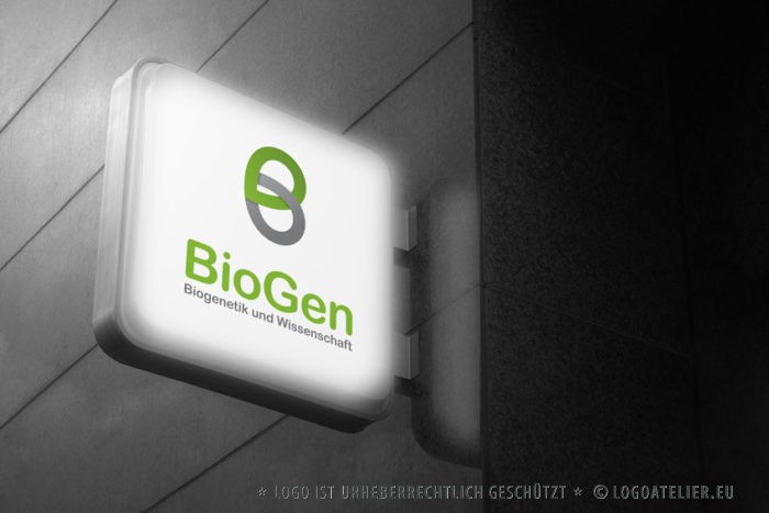 Logo Buchstabe B Zweiteilig