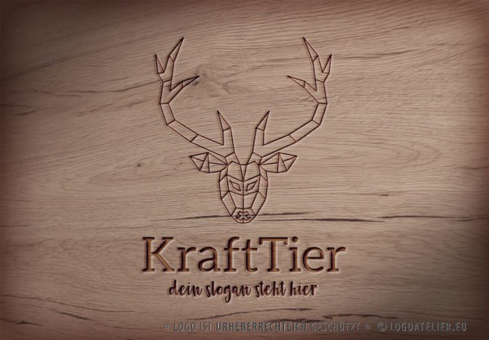 Logo Hirsch KraftTier