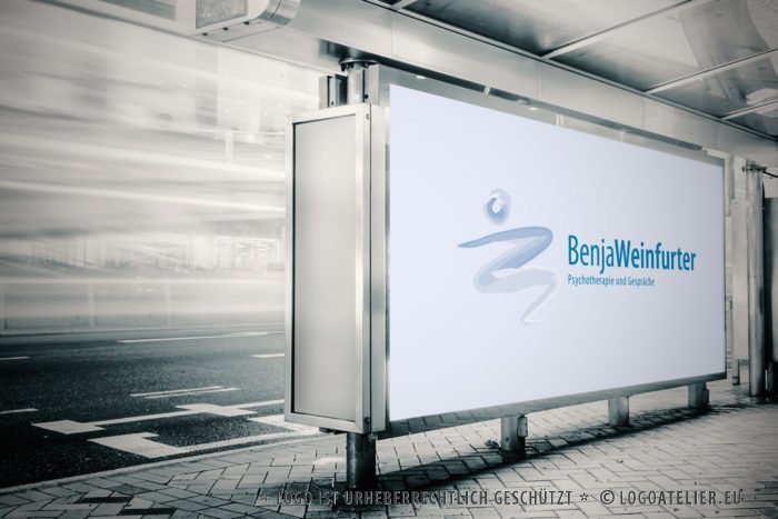 EXKLUSIVES Firmenlogo Mensch Psychotherapie