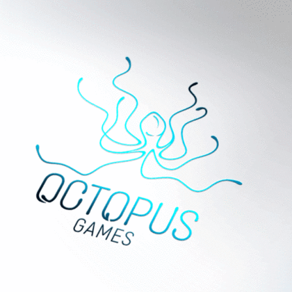Logo Oktopus Games Vielseitig Cooles Logo kaufen