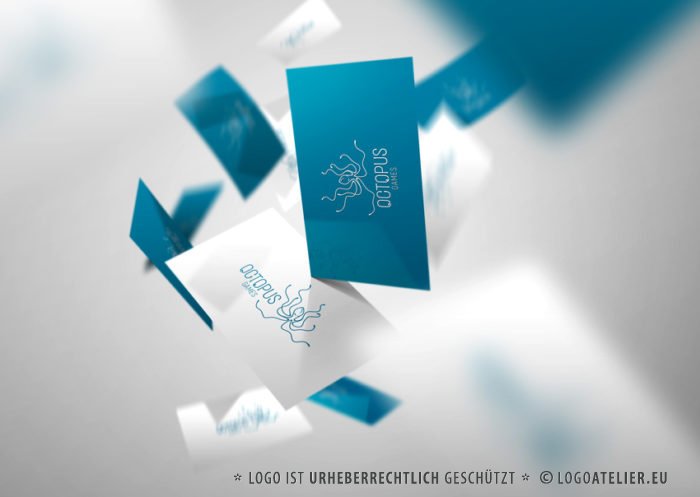 Logo Oktopus Games Vielseitig Cooles Logo kaufen