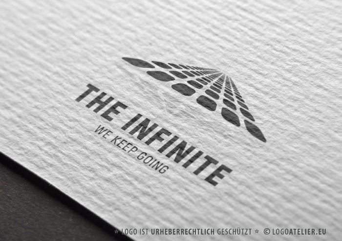 Logo Unendlich Technisch Punkte Fertiges Logo kaufen