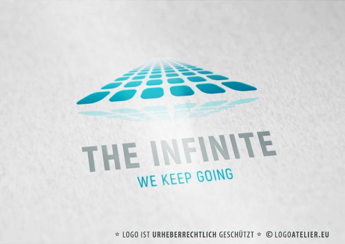 Logo Unendlich Technisch Punkte Fertiges Logo kaufen