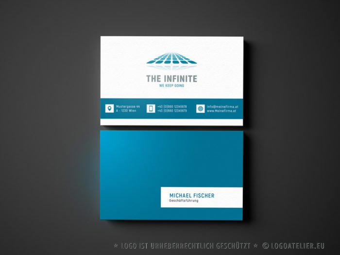 Logo Unendlich Technisch Punkte Fertiges Logo kaufen