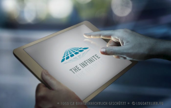 Logo Unendlich Technisch Punkte Fertiges Logo kaufen