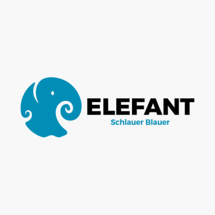 Logo kaufen Schlauer Elefant Gedächtnis Klug