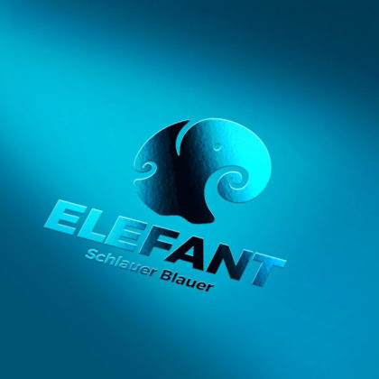Logo kaufen Schlauer Elefant Gedächtnis Klug