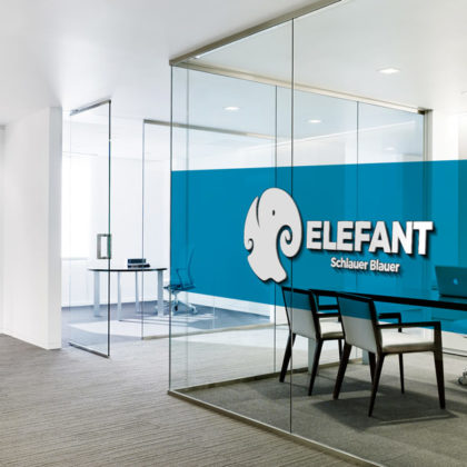 Logo kaufen Schlauer Elefant Gedächtnis Klug