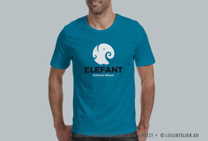 Logo kaufen Schlauer Elefant Gedächtnis Klug