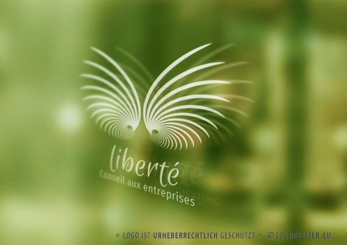 Logo Flügel Freiheit EXKLUSIVES Logo kaufen