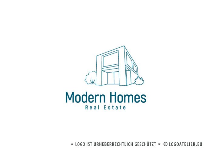 Logo Immobilien Makler fertiges Logo kaufen