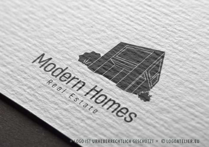 Logo Immobilien Makler fertiges Logo kaufen