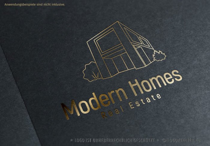 Logo Immobilien Makler fertiges Logo kaufen