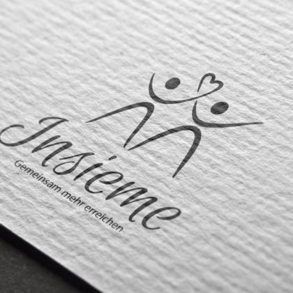 Logo Menschen Liebe Gemeinsam Exklusives Logo kaufen