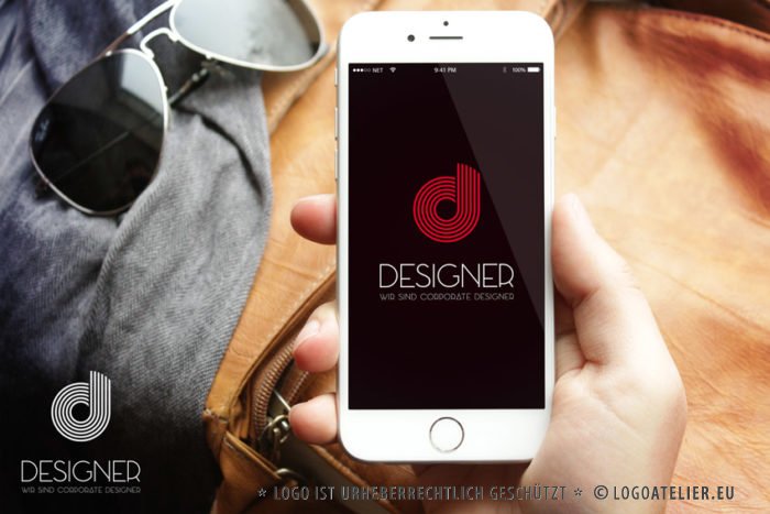 Logo eleganter Buchstabe D elegantes Logo kaufen