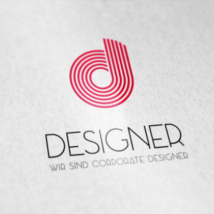 Logo eleganter Buchstabe D elegantes Logo kaufen