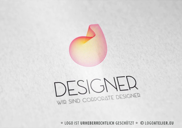 Logo kreativer Buchstabe D kreatives Logo kaufen