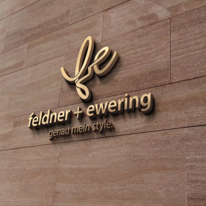 Logo Buchstabe F und E Kreatives Logo kaufen Logo Shop