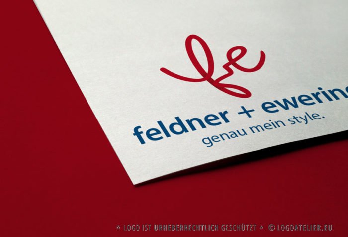 Logo Buchstabe F und E Kreatives Logo kaufen Logo Shop
