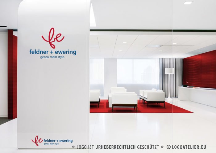 Logo Buchstabe F und E Kreatives Logo kaufen Logo Shop