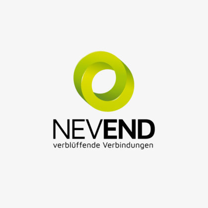 Geometrisches 3D Logo Kreis Verbindungen Cooles Logo kaufen LogoAtelier.eu