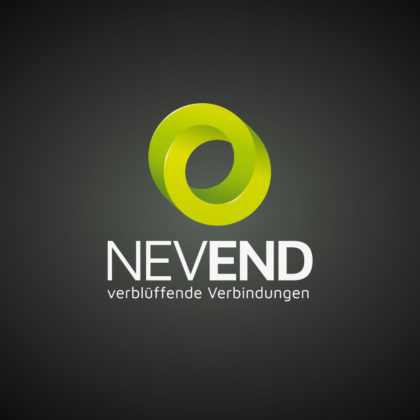 Geometrisches 3D Logo Kreis Verbindungen Cooles Logo kaufen LogoAtelier.eu