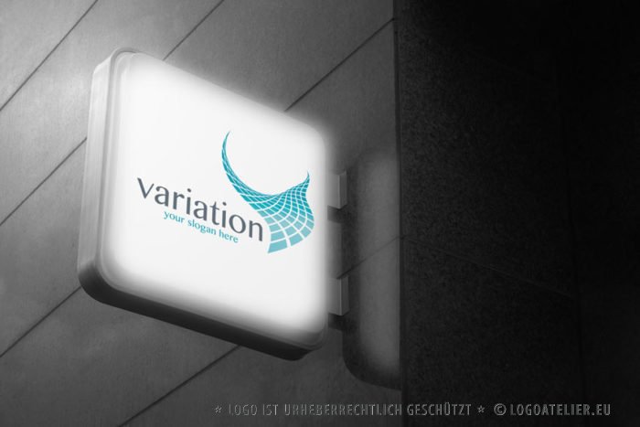 Logo Schwankung Beweglich Leicht Premium Logo kaufen Logo Shop