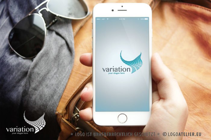 Logo Schwankung Beweglich Leicht Premium Logo kaufen Logo Shop