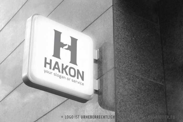 Buchstaben Logo H Logo Verbindungen | Logo kaufen | LogoAtelier