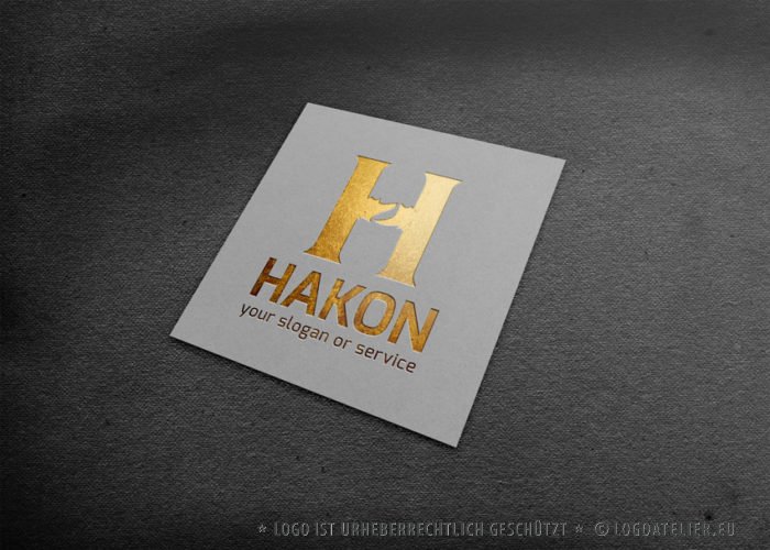 Buchstaben Logo H Logo Verbindungen | Logo kaufen | LogoAtelier