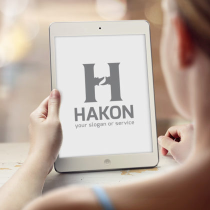 Buchstaben Logo H Logo Verbindungen | Logo kaufen | LogoAtelier