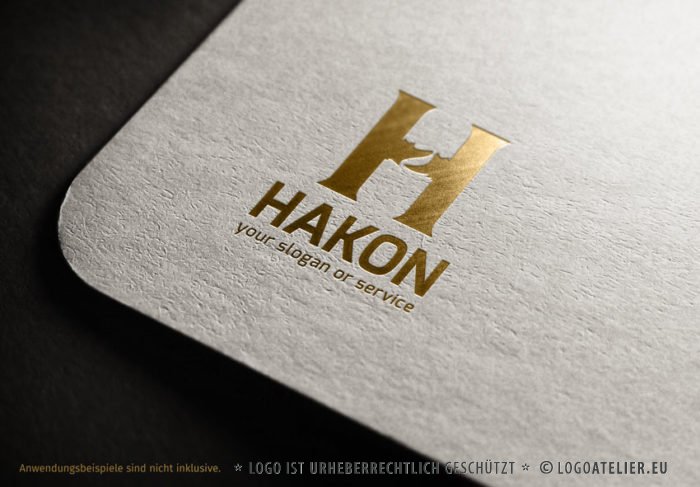 Buchstaben Logo H Logo Verbindungen | Logo kaufen | LogoAtelier