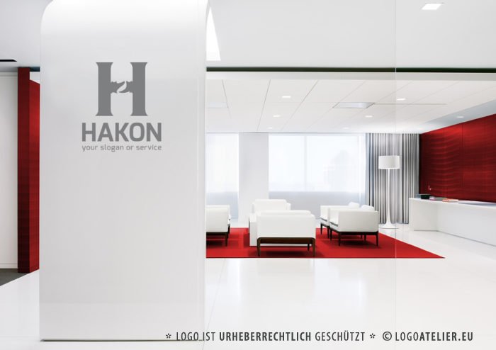 Buchstaben Logo H Logo Verbindungen | Logo kaufen | LogoAtelier