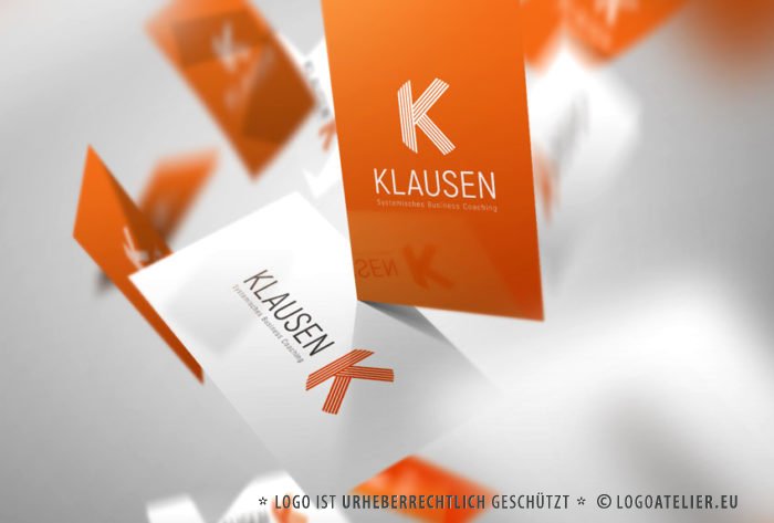 Buchstaben Logo K Initiale K Logo Linien | EXKLUSIVES Logo kaufen | LogoAtelier.eu