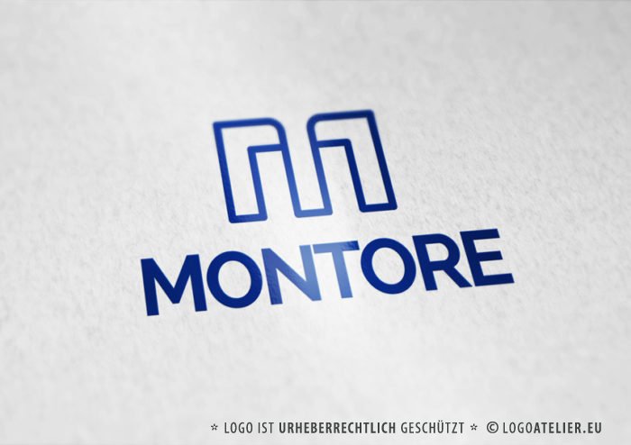 Buchstaben Logos | Logo Buchstabe M | Elegantes Logo kaufen | LogoAtelier.eu