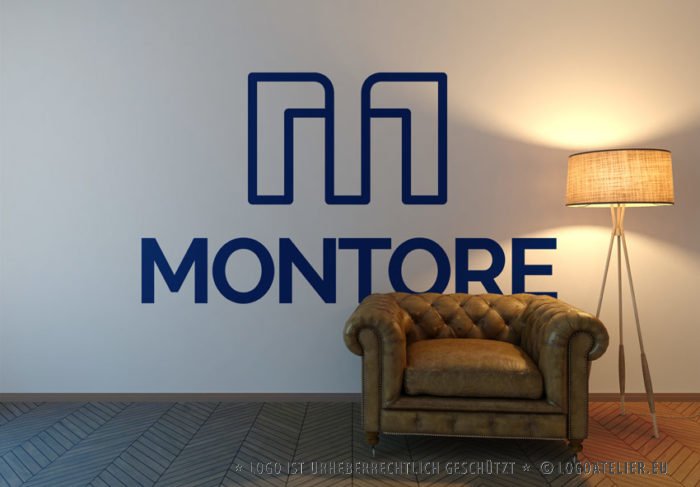 Buchstaben Logos | Logo Buchstabe M | Elegantes Logo kaufen | LogoAtelier.eu