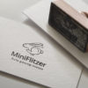 Logo Auto Mieten Auto Flitzer Schneller Hase | Lustiges Logo kaufen | LogoAtelier.eu