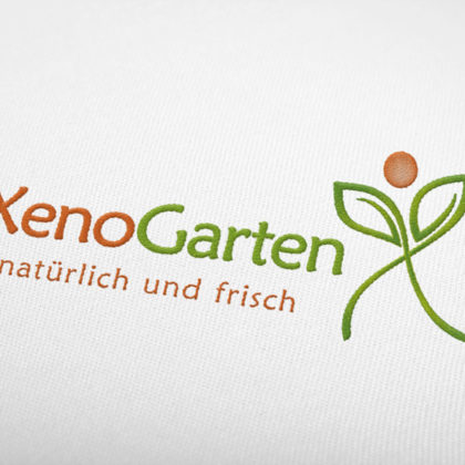 Logo Blumen Pflanzen | Buchstabe X | Natürliches Logo kaufen | LogoAtelier.eu
