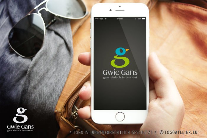 Logo Buchstabe G Gans Tier Logo kaufen | LogoAtelier.eu