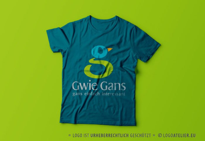 Logo Buchstabe G Gans Tier Logo kaufen | LogoAtelier.eu